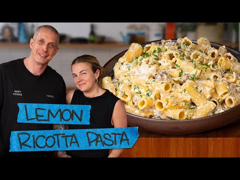 Sausage, Lemon and Ricotta Pasta