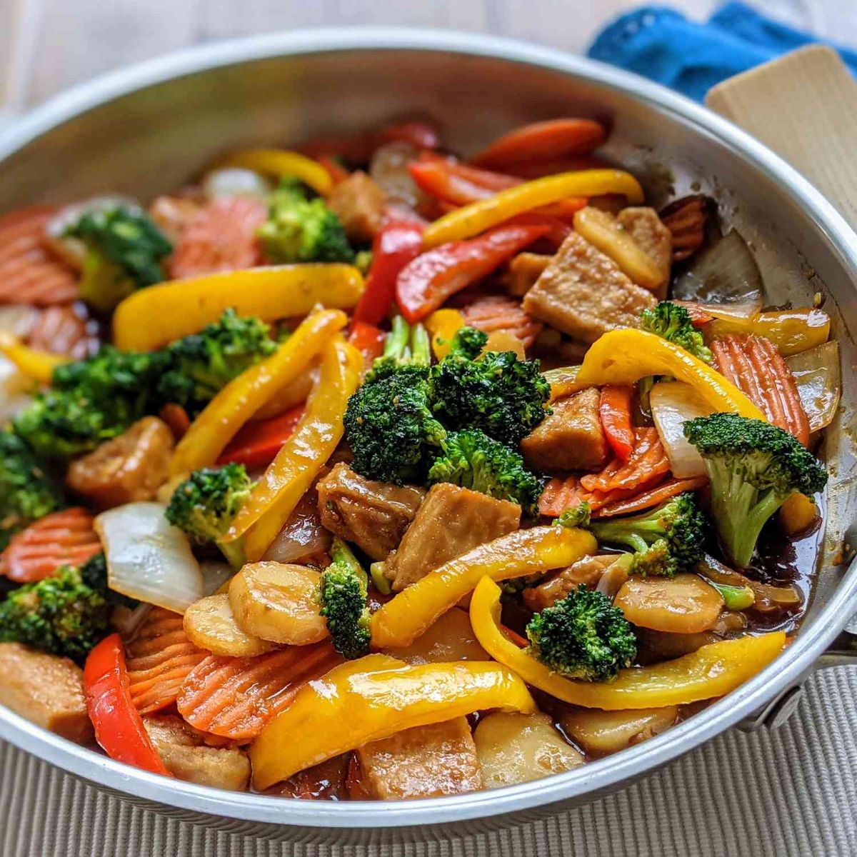 Tofu and Vegetable Stir-Fry